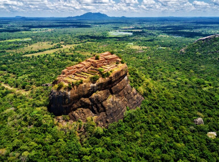 The Ancient Palace of Sigiriya in Sri Lanka