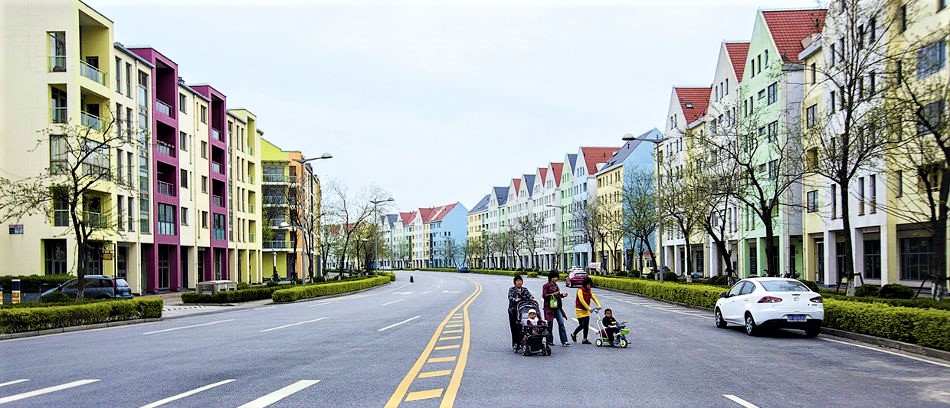 China's fake European cities have been transformed into something much more  interesting.