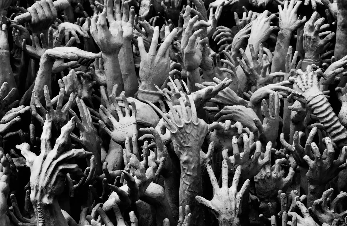 Hands From Hell - Wat Rong Khun