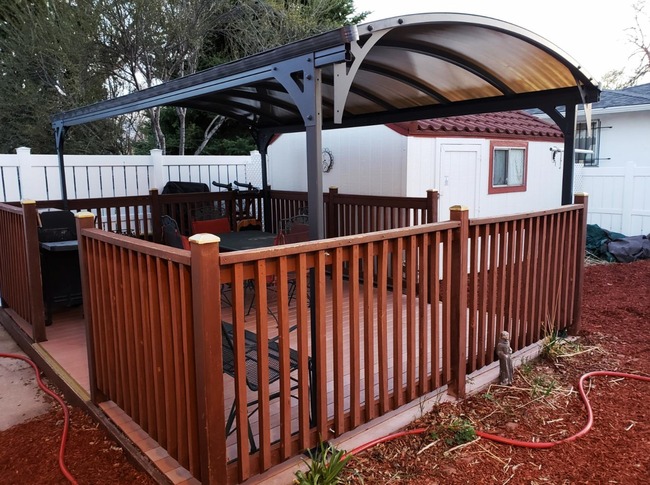 Palram Vitoria Heavy Duty Car Shelter