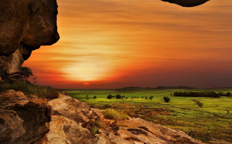 Sunset at Kakadu National Park