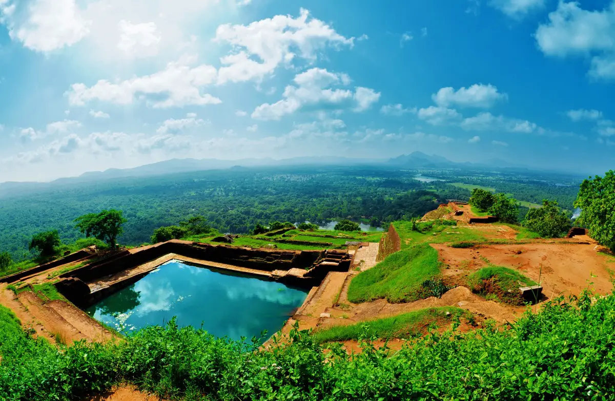 View From Mount Sigiriya