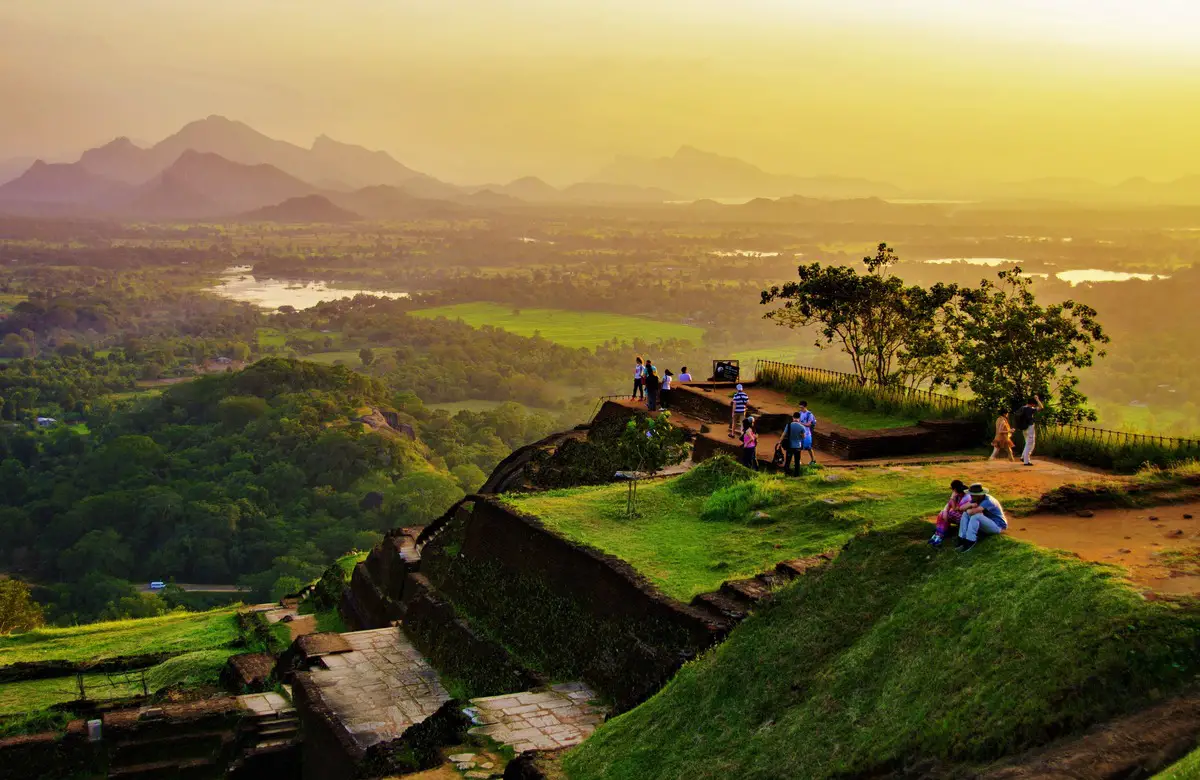 View of Central Sri Lanka From Sigiriya Rock
